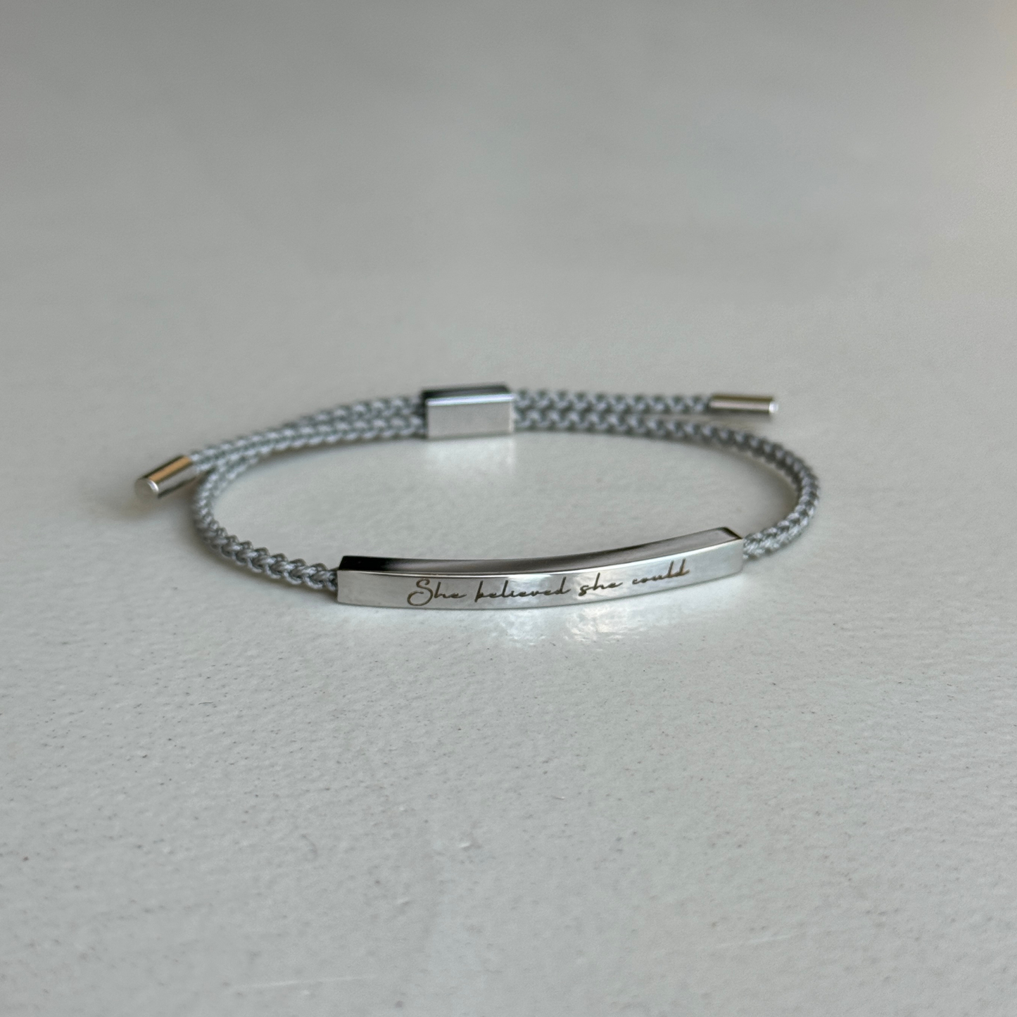 She Believed She Could Bracelet