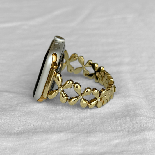 Gold Apple Watch Band, iWatch strap 45mm 44mm 42mm 41mm 40mm 38mm 49mm, Luxury Women Metal Bracelet, Apple Watch 9, Apple armband gift