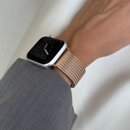 Apple Watch Band, iWatch loop strap 45mm 44mm 42mm 41mm 40mm 38mm, Luxury Women Metal Bracelet, Apple Watch 10 loop armband gift