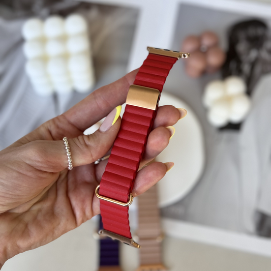 Lea Apple Watch Band - Red